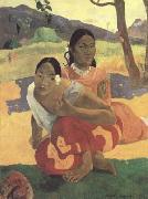 Paul Gauguin When will you Marry (Nafea faa ipoipo) (mk09) Spain oil painting reproduction